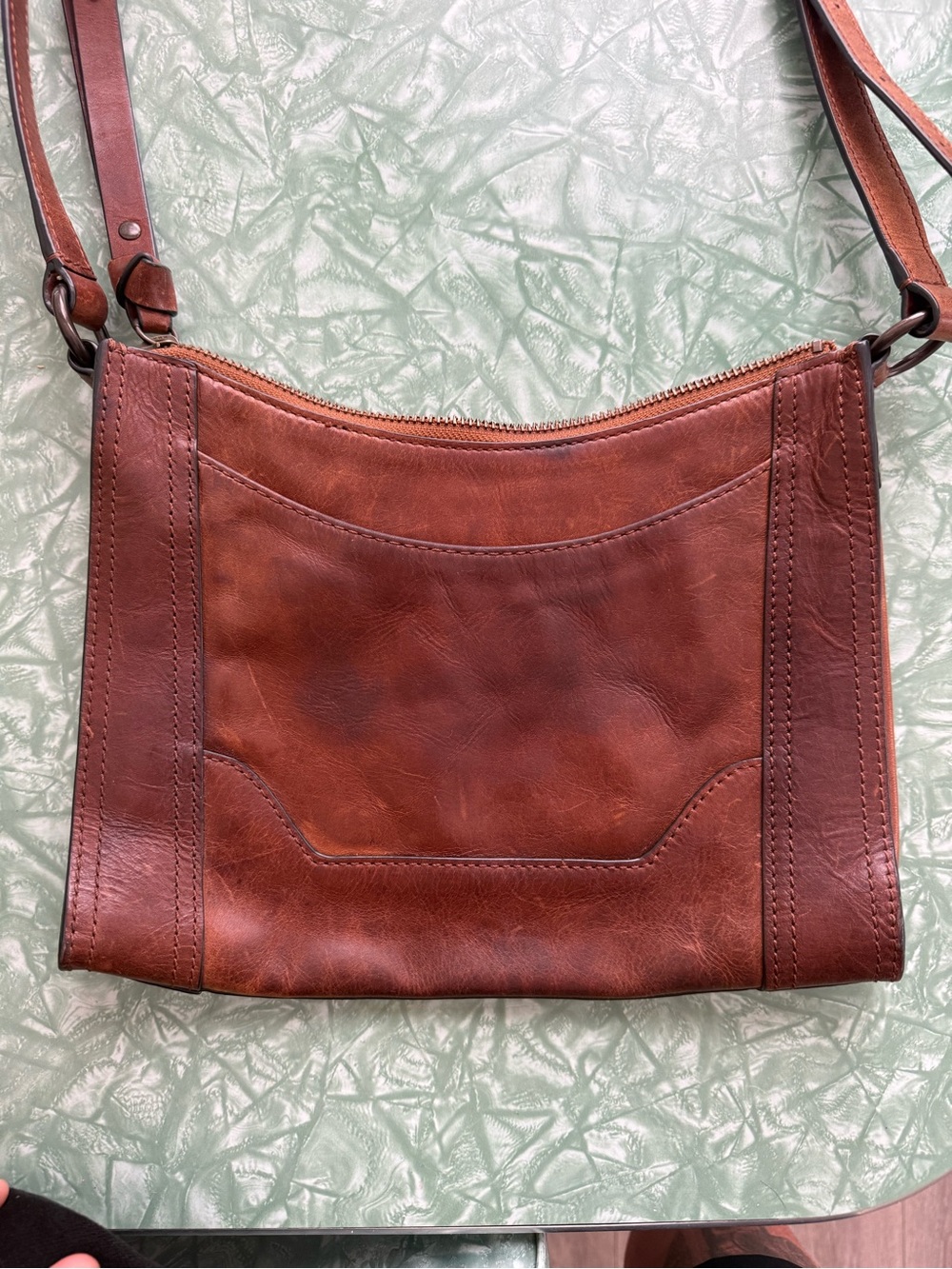 Vintage Frye Leather Crossbody Bag